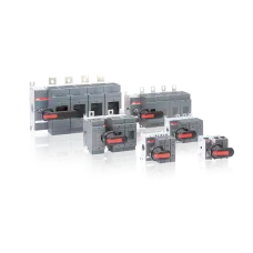 Рубильник OS160GD04F без ручки под предохранители DIN-00 ABB 1SCA115401R1001