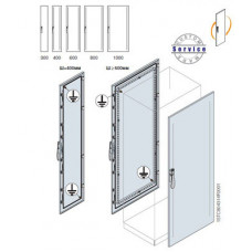 Дверь передняя/задняя 1800х300мм внеш. каб. секции ABB EC1831K