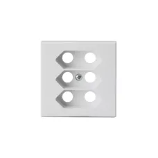 Плата центральная евро розетки Impressivo бел. ABB 303C-84