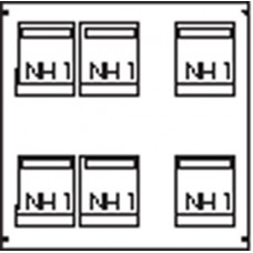 Пластрон для 6 NH1 3ряда/5 рейки ABB AG91