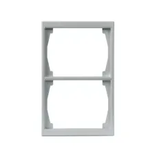 Рамка 2-м Impressivo 100мм алюм. ABB 1722F100-83