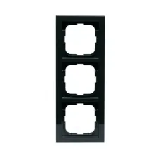 Рамка 3-м Impressivo антрацит ABB 1723F85-81