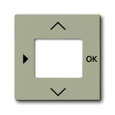 Плата центральная (накладка) для таймера 6455 6456 Basic 55 шампань ABB 6430-0-0392