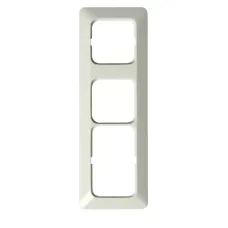 Рамка 3-м Jussi 1-м 2Schuko + 2-м Schuko бел. ABB 2523