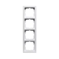 Рамка 4-м Impressivo бел. ABB 1724F85-84