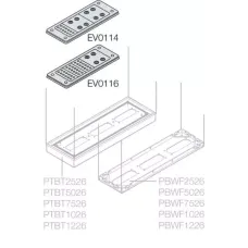 Фланец каб. на 34 ввода 214х90мм ABB EV0116