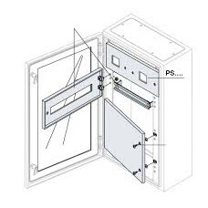 Панель для измер. приборов 185х800мм для шкафов SR ABB PS2876K