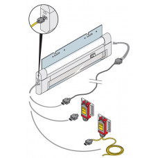 Лампа для шкафа 13W-230В Ш=574мм ABB EV1041