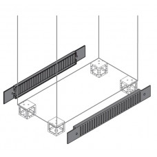 Фланец цоколя вент.100х800мм (уп.2шт) ABB ZN0008