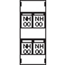 Пластрон для 4 NH00 1ряд/4 рейки ABB AG73