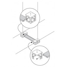 Фланц усилит. для каб. Ш=600 (уп.2шт) ABB ZN6001