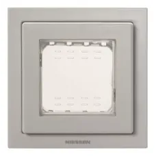 Рамка 1-м 2мод. Zenit монтажная + набор монтаж. IP55 FM сер. ABB N3271 GR