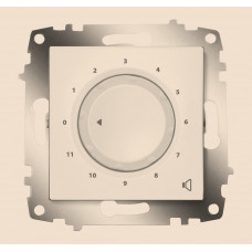 Звукорегулятор Cosmo титаниум ABB 619-011400-261