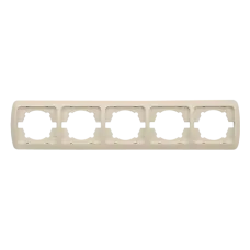 Рамка 5-м Tuna горизонт. бел./бел. ABB 502-000202-250
