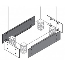 Фланец цоколя 200х800мм (уп.2шт) ABB ZN8002