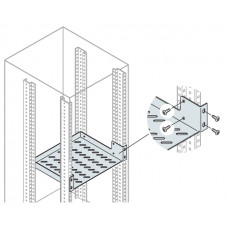 Полка фикс. 1HE Г=385мм ABB EV1385