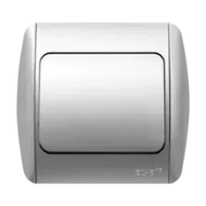Розетка Zirve с заземл. сер./сер. ABB 501-001010-217