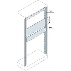 Панель для 19дюйм 2HE H=44 45мм алюм. ABB EG1991