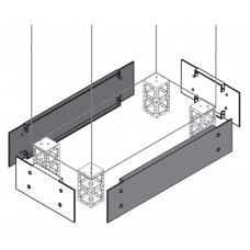 Фланец цоколя 200х1000мм (уп.2шт) ABB ZN1002