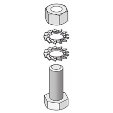 Комплект соединения двух цоколей ABB RZ5P4