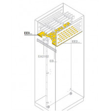 Перегородка горизонт. 200х400мм ABB EE0240