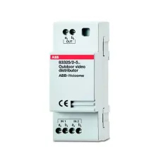 Видеосмеситель для видеовызывных видеостанций монтаж на DIN-рейку ABB 8300-0-0122