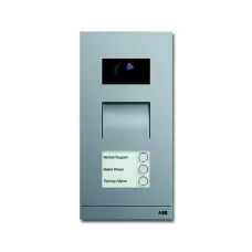 Станция вызывная видео 3-кл. цвет сталь ABB 8300-0-0103