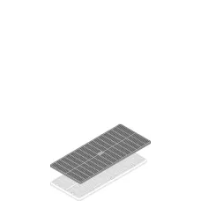 Решетка IP40 для вент. панелей (уп.2шт) ABB 1STQ008090A0000