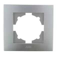 Рамка 1-м Cosmo алюм. ABB 612-011000-271
