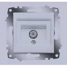 Розетка SAT Cosmo RG6 F-разъем алюм. ABB 619-011000-180