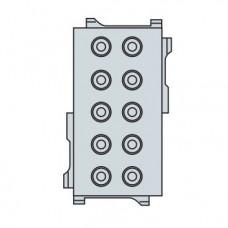 Сальник 34х68 2х(d8-17) (уп.10шт) ABB EV0125