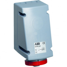 Розетка 332RL5W 32А 3P+E 5ч для монтажа на поверхность с подкл. шлейфа IP67 ABB 2CMA168488R1000