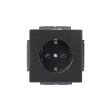 Розетка Schuko Impressivo 16А 230В антрацит ABB 20EUC-81