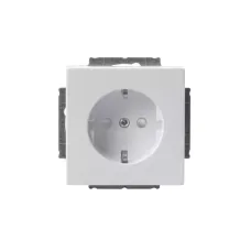 Розетка Schuko Impressivo 16А 230В бел. ABB 20EUC-84