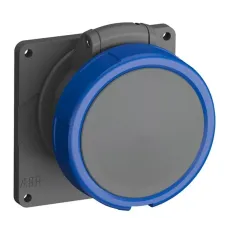 Розетка с прямым фланцем 332ERU9W Easy&Safe 332ERU9W 32А 3P+E IP67 9ч ABB 2CMA101315R1000