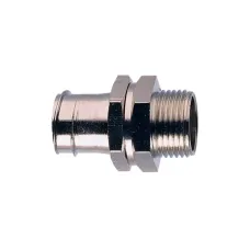 Фитинг Adaptasteel SPB A d16мм M20 SPB16/M20/A прямой никелированная латунь серебр. (уп.10шт) ABB 7TCA296040R0167