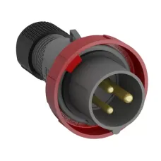 Вилка кабельная Easy&Safe 216EP9W 16А 2P+E IP67 9ч ABB 2CMA101073R1000