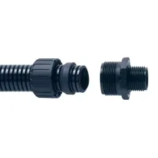 Фитинг AS прямой пласт. d34 M32 черн. (уп.10шт) ABB 7TCA296000R1522