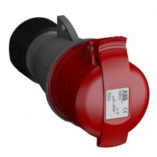 Розетка кабельная 332EC3 Easy&Safe 332EC3 32А 3P+E IP44 3ч ABB 2CMA102037R1000