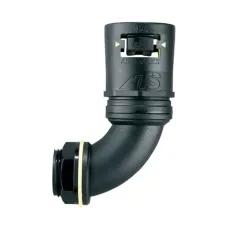 Фитинг AT 90град. пласт. d48 150 черн./желт. (уп.2шт) ABB 7TCA296170R0681