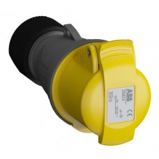 Розетка кабельная 232EC4 Easy&Safe 232EC4 32А 2P+E IP44 4ч ABB 2CMA102030R1000