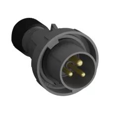 Вилка кабельная Easy&Safe 216EP1W 16А 2P+E IP67 1ч ABB 2CMA101069R1000