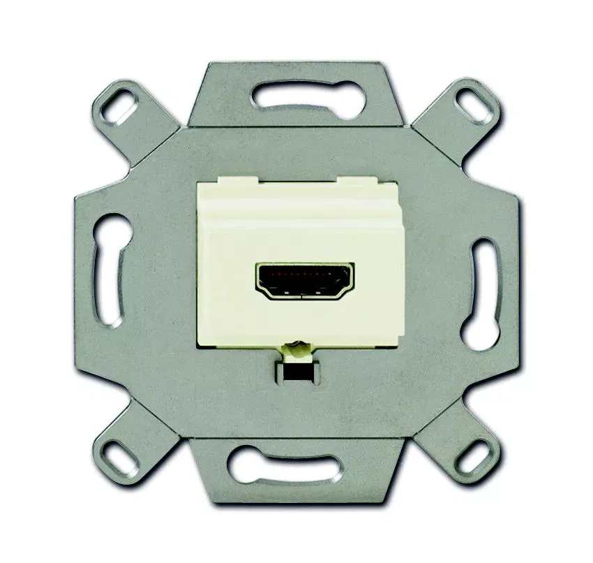 Механизм HDMI-розетки/разъема HDMI-type A Full HD 20 полюсов сл. кость ABB 0230-0-0430