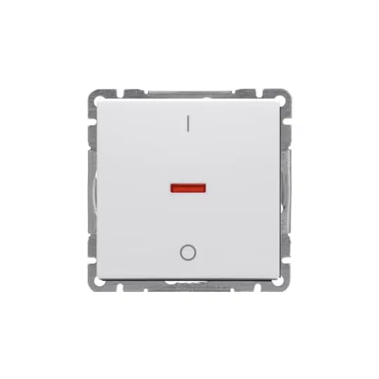 Выключатель 2п Impressivo бел. ABB 1062UC-84