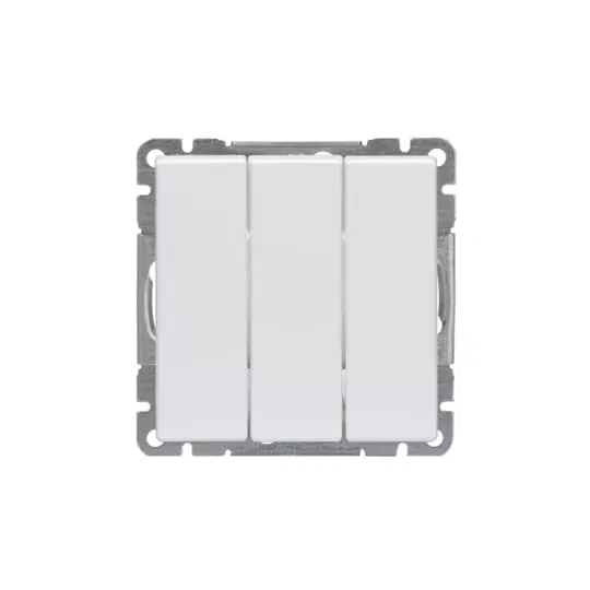 Выключатель 3-кл. Impressivo бел. ABB 10631UC-84