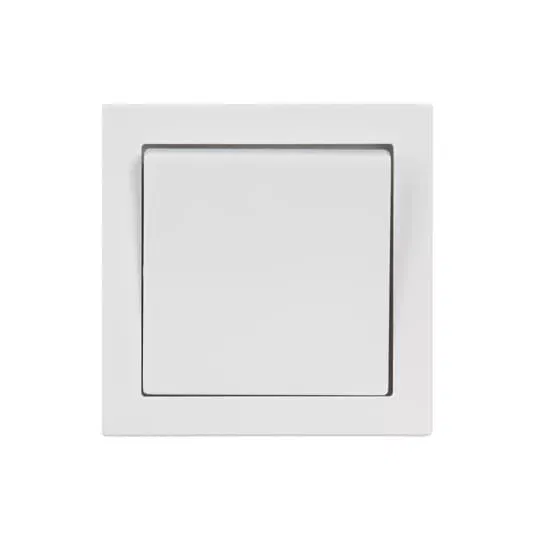 Переключатель 1-кл. СП 16А/250В Impressivo бел. ABB 1066UW-84