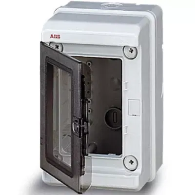 Бокс EUROPA IP65 140х220х140мм настен. сер. прозр. дверь ABB 12784