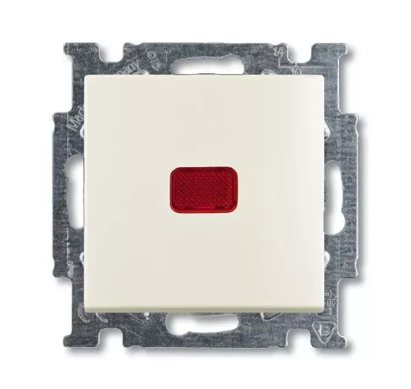 Механизм выключателя кноп. Basic с N сл. кость ABB 1413-0-1084