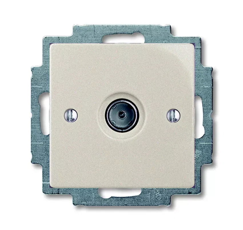Механизм ТВ-розетки одиночная Basic 55 шампань ABB 1724-0-4310