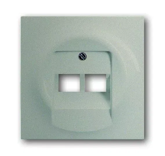 Накладка розетки инф. 2-м Impuls ш. с. ABB 1753-0-9038
